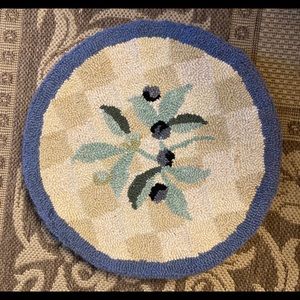 Wool chair pads (set of 4)